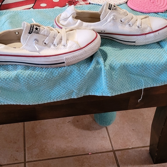 Converse Slip In White Sneakers - Picture 3 of 6